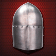 Knights Templar Sugarloaf Helm. Windlass. Casco Caballeros Teplarios. Marto